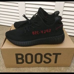 Adidas Yeezy Bred Boost 350 v2 - Size Men's 9.5